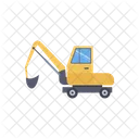 Excavator Machine Excavators Icon