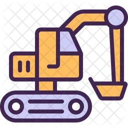 Excavator  Icon