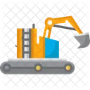 Construction Material Heavy Machinery Icon