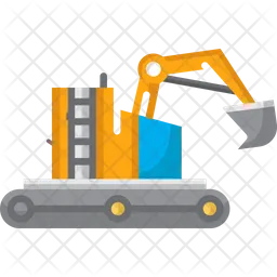 Excavator  Icon