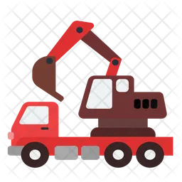 Excavator  Icon