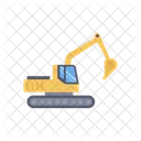 Excavator Crane Excavator Mini Excavator Icon