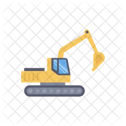 Excavator Crane  Icon