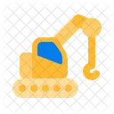 Excavator Crane Hook  Icon