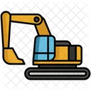 Excavator Digger  Icon