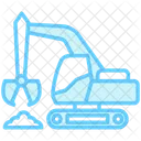 Excavator Grapple  Icon