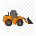 Excavator Construction Crane Icon