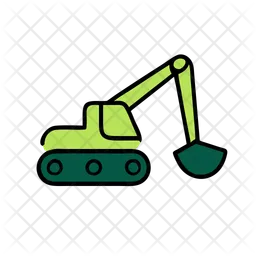 Excavator  Icon