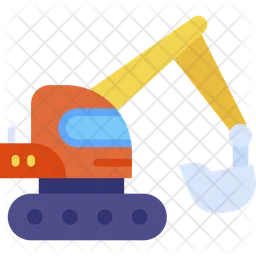 Excavator  Icon