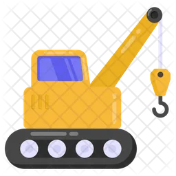 Excavator Lifter  Icon