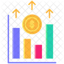 Argent Commerce Revenu Icône