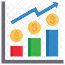 Excedente Financas Crescimento Ícone