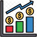 Excedente Financas Crescimento Ícone