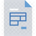 Database Document Excel Icon