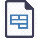 Excel-Dokument  Symbol