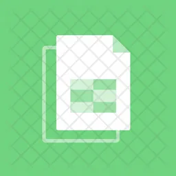 Excel File  Icon