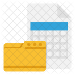 Excel File Icon - Download in Flat Style