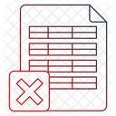 Excel File Document Icon