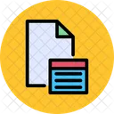 Excel Sheet Document Excel Icon