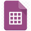 Excel-sheet file  Icon