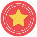 Star Badge Excellence Star Emblem Icon