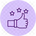 Excellence Success Achievement Icon