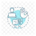Excellent communication  Icon