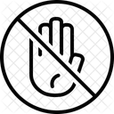 Exception Exclusion Keeping Out Icon