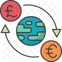Exchange Rate Foreign Icon