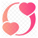 Exchange Love Heart Icon