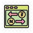 Exchange Conversion Currency Icon