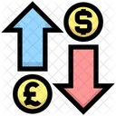 Exchange Money Pound Icon