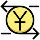 Exchange Foreign Currency Yuan Icon