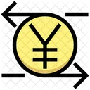 Exchange Foreign Currency Yen Icon