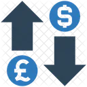 Exchange Money Pound Icon