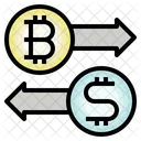 Exchange Currency Digital Currency Icon
