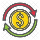 Exchange Dollar Currency Icon