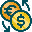Exchange Coin Money Icon