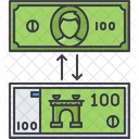 Exchange Banknote Bank Icon