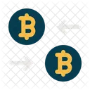Exchange Trade Blockchain Icône