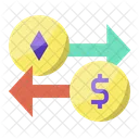 Exchange Transfer Digital Wallet Icon