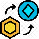 Exchange Digital Currency Trading Icon