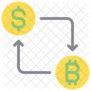 Exchange bitcoin  Icon