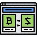 Exchanger Site Bitcoin Icon