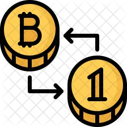 Exchange Bitcoin  Icon