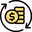 Exchange cash  Icon
