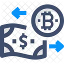 Exchange Cash Bitcoin Exchangemexchange Money Exchange Currency Icon