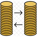 Exchange Coin Stacks Icon