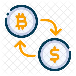 Exchange cryptocurrency  Icon