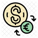 Exchange Money Dollar Icon